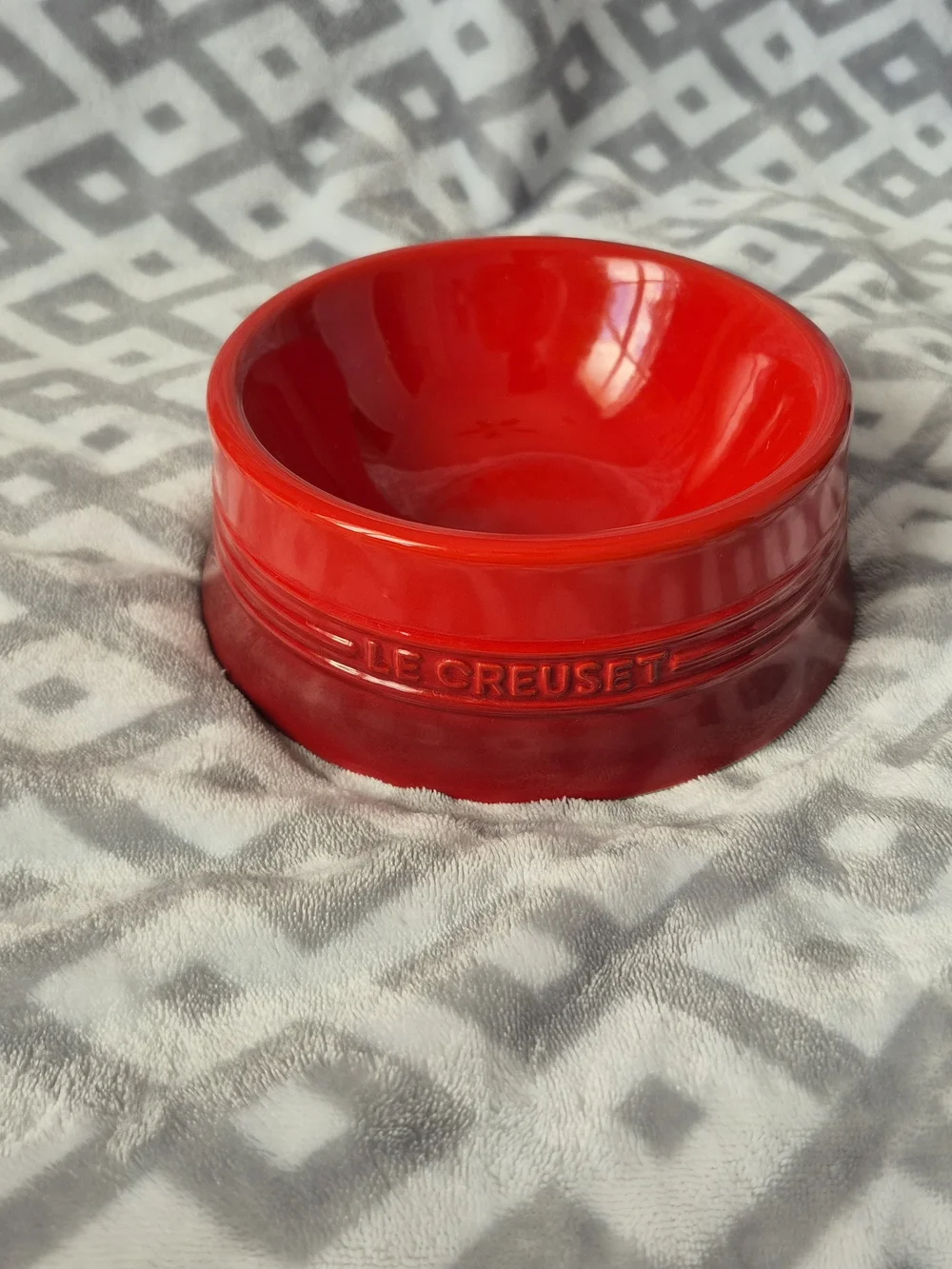 Le Creuset glossy ceramic